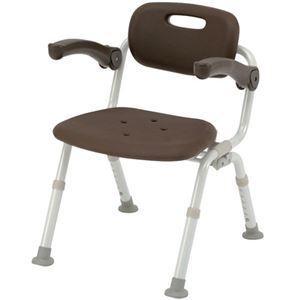 パナソニック エイジフリー シャワーチェア ユクリア ミドルSP おりたたみN モカブラウン PN-L41721BR 1台  [▲][TP]