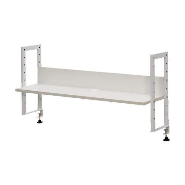 アール・エフ・ヤマカワ ワーキングデスク 上置棚 W1000mm ホワイト GZUSR-1000WH 1台 組立品  [▲][TP]