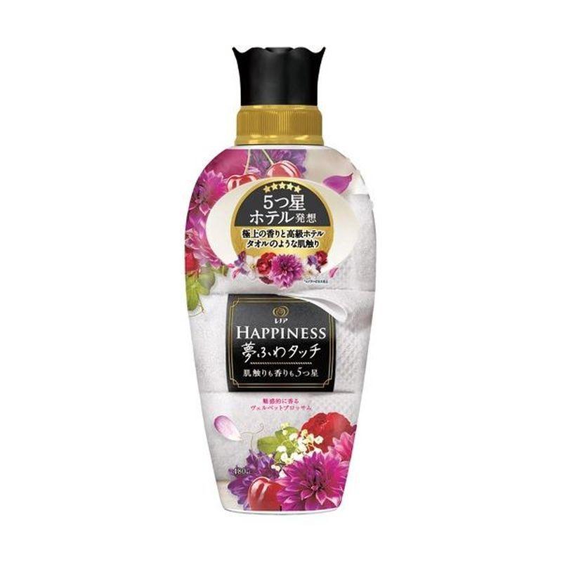 まとめ買い P＆G レノアハピネス 夢ふわタッチ 魅惑的に香るヴェルベットブロッサム 本体 480ml 1本  [▲][TP]