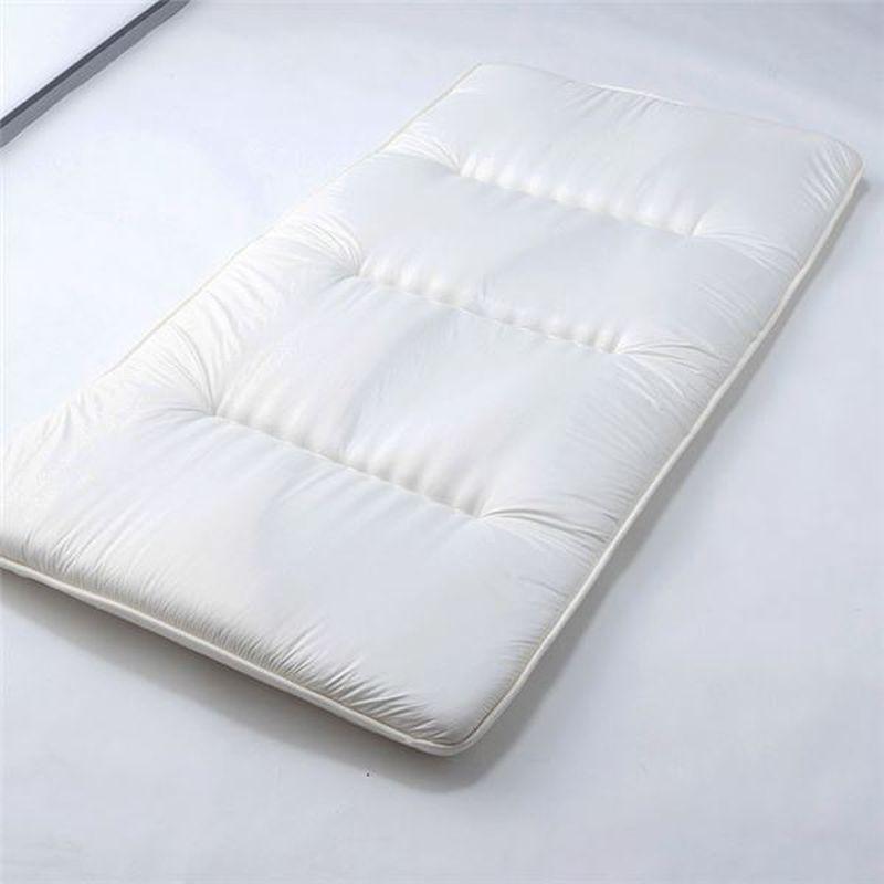 日本製 小さい敷布団 約90×180cm アイボリー 抗菌防臭・防ダニ [▲][TP]