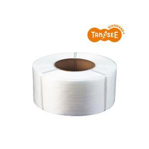 TANOSEE PPバンド 自動梱包機用 15mm×2500m 半透明 1巻 生活用品 インテリア 雑貨 生活雑貨[▲][TP]