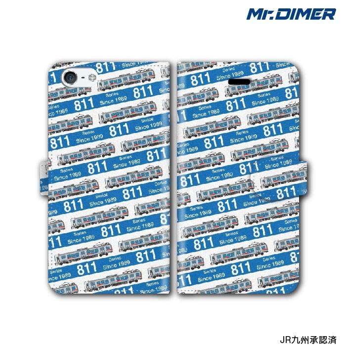 JR九州 811系 スマホケース iPhone6s iPhone6 SE 5s 手帳型ケースタイプ:ts1034nf-umc02 鉄道 電車 ミスターダイマー