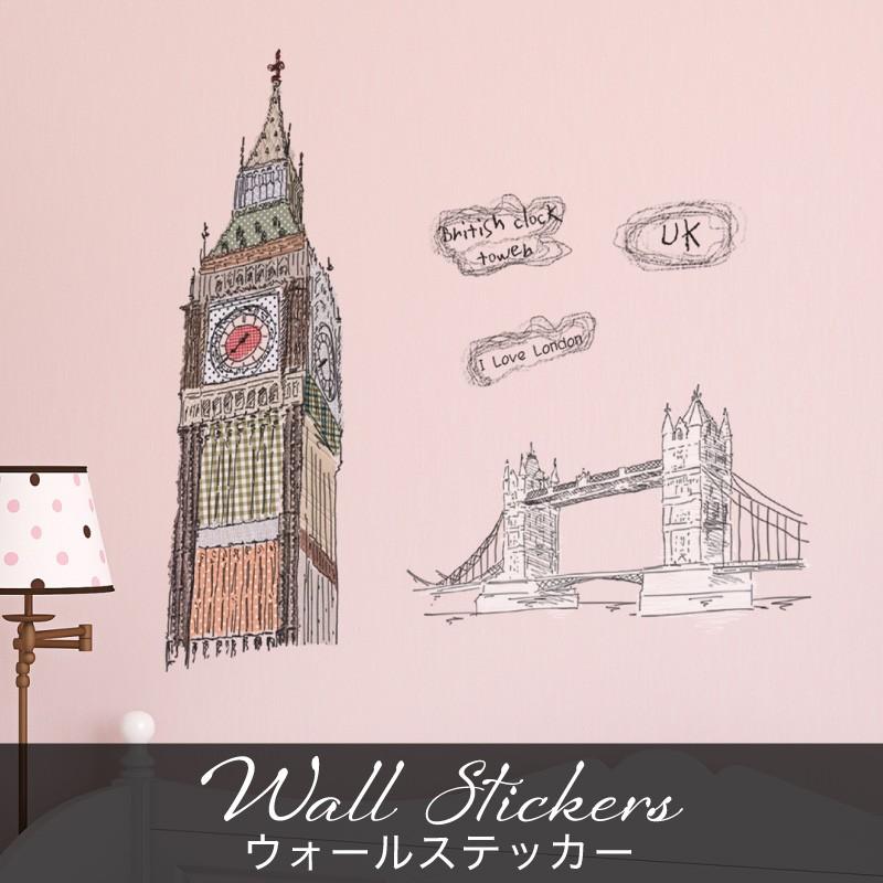 ウォールステッカー 北欧 手書き イラスト 女の子 イギリス 英国 ロンドン 英字 英文 モダン 街 景色 風景 トイレ 大きい カフェ キッチンドア Wt S W7290 スマホグッズのホビナビ 通販 Yahoo ショッピング