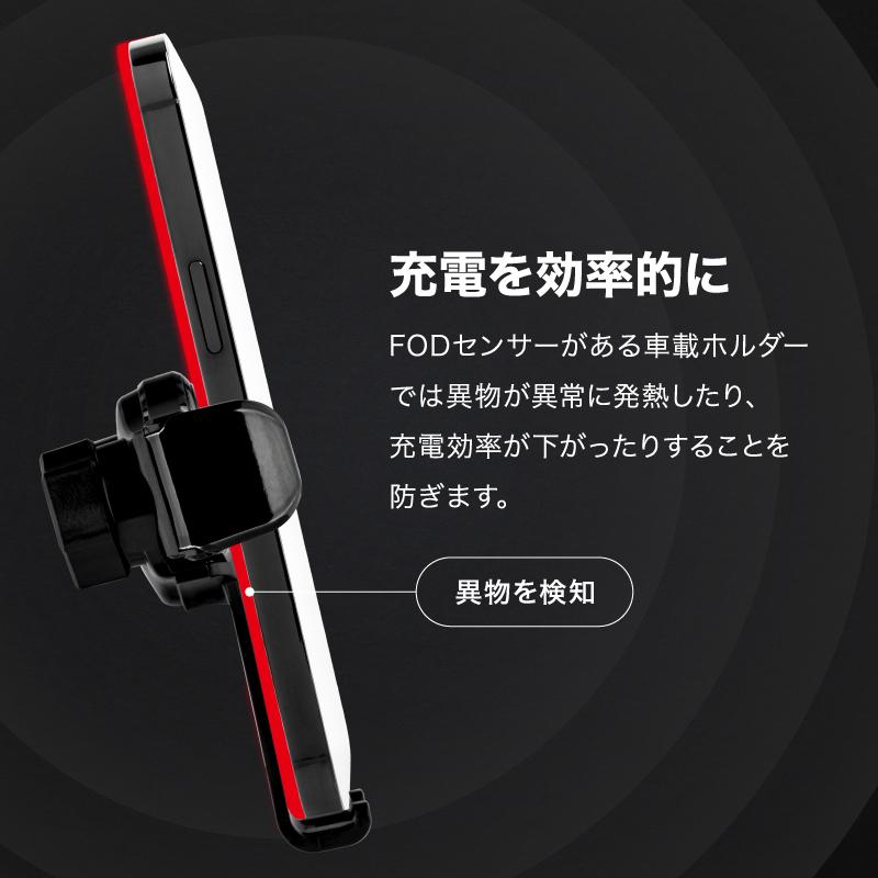 CARIO スマホホルダー 車載ホルダー エアコン吹き出し口 クリップ式