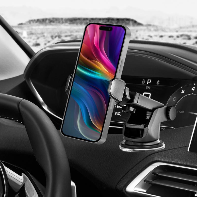 CARIO スマホホルダー 車載ホルダー エアコン吹き出し口 クリップ式