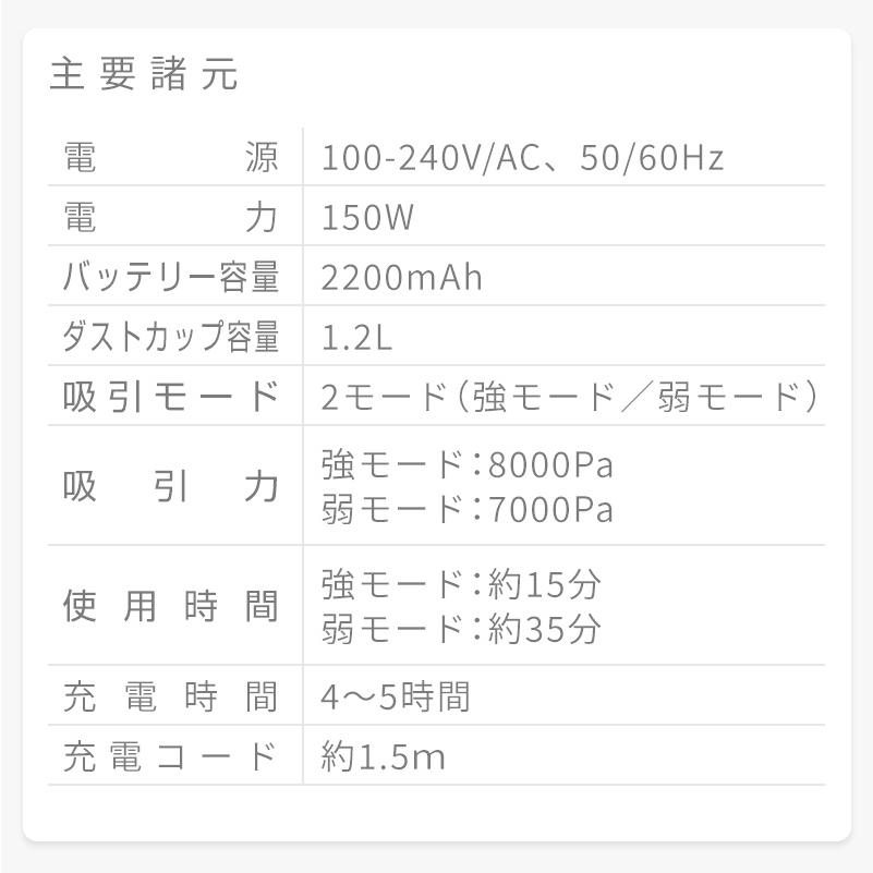 【2年保証】掃除機 コードレス サイクロン掃除機 スティッククリーナー スティック掃除機 ハンディー クリーナー 吸引力 強力 安い 充電 超吸引力 | REDHiLL | 18