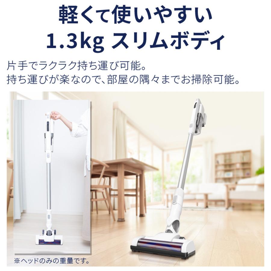 REDHiLL 【2年保証】掃除機 コードレス サイクロン掃除機
