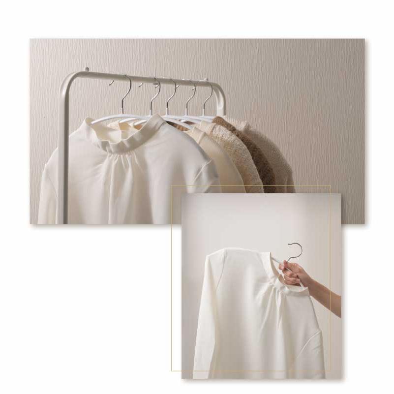 ハンガー 100本 収納 すべらない 洗濯 滑らない セット 型 崩れ 型崩れ