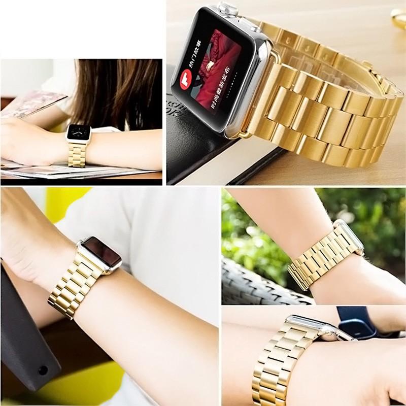 アップルウォッチ スマートウォッチ Applewatch SE series6 4 3 2 1 バンド ウォッチバンド 交換ベルト ステンレスベルト apple  38mm 40mm 42mm 44mm | ブランド登録なし | 04