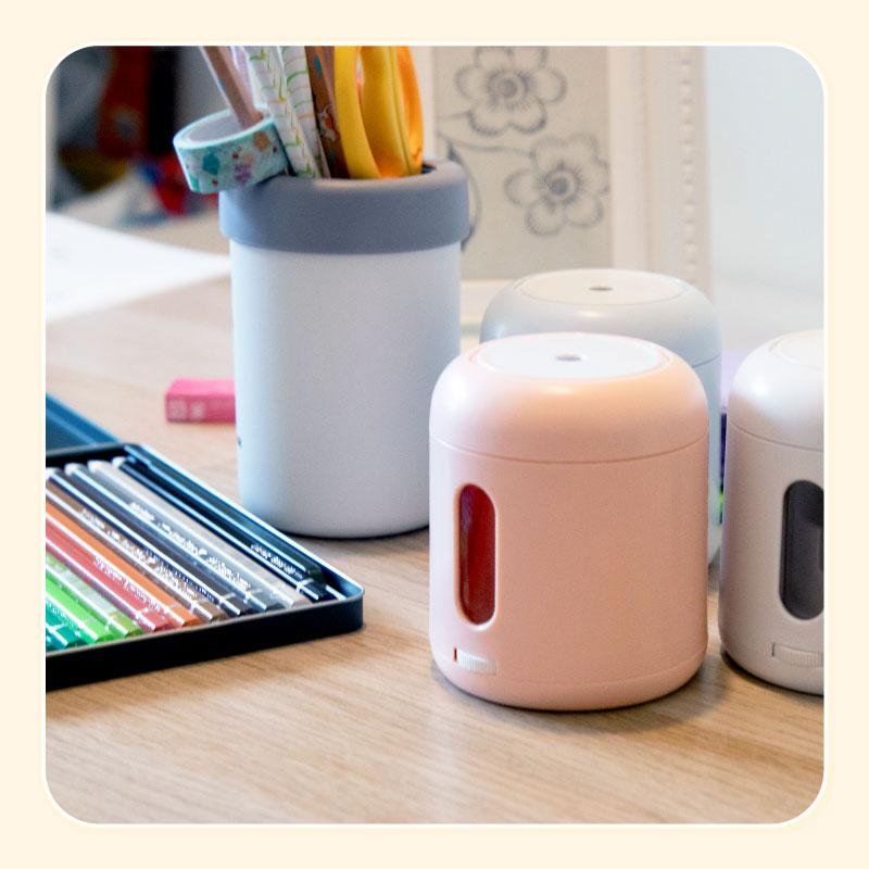 鉛筆削り 電動 電動鉛筆削り 自動鉛筆削り 全自動 手動 太い かわいい 削りすぎ防止 色鉛筆 おしゃれ ミニ 小さい 小型 コンパクト 卓上 小学生 女の子 男の子 | ブランド登録なし | 12