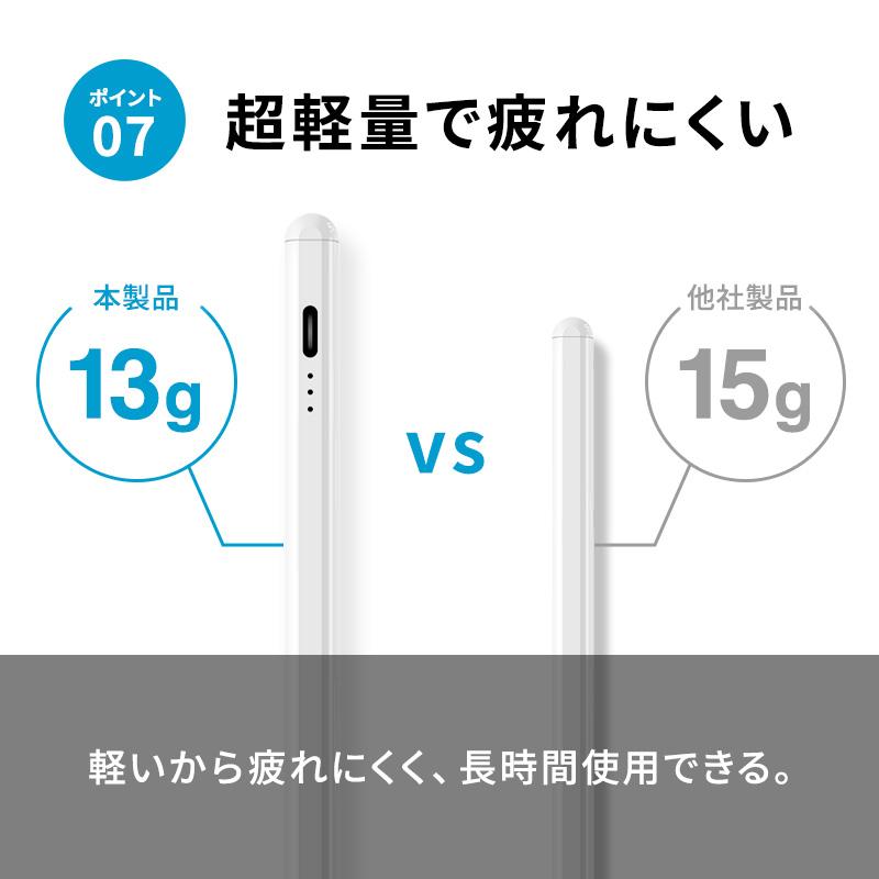 タッチペン iPad ペンシル 超高感度 キャップ付き ipad ペン タッチペン iPad ペンシル 超高感度 キャップ付き ipad ペン