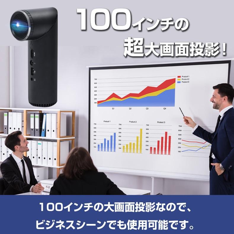 プロジェクター小型 家庭用 本体 軽量 天井 ホームプロジェクター