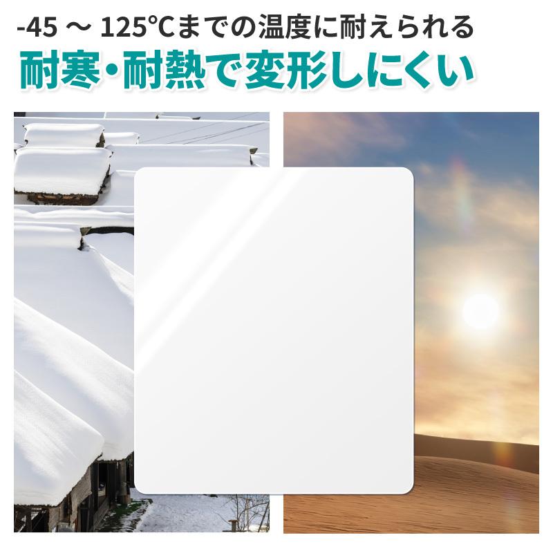 冷蔵庫マット 冷蔵庫下敷きマット 冷蔵庫 下 透明 耐震マット 保護 Mサイズ キズ 凹み防止 ポリカーボネート キズ防止 傷  ポリカーボネイト製 冷凍庫 汚れ | ブランド登録なし | 05