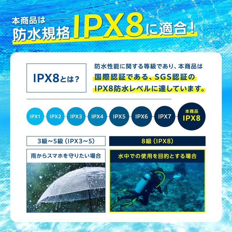 防水ケース 浮くタイプ 単品 防水ケース 操作可能 防水ケース スマホ 防水ケース スマホ防水 防水ケース - スマホ スマホ 防水ケース 浮く | REDHiLL | 03