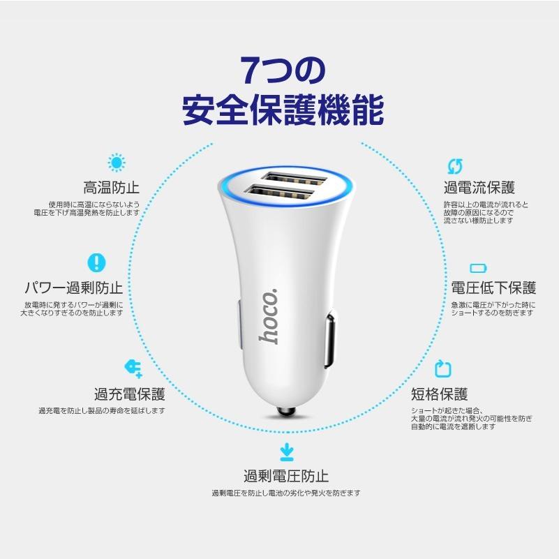 カーチャージャー シガーソケット Usb 充電器 車 充電器 Iphone スマホ 高出力 4 8a 12v 24v 2ポート 2口 Usb 2台同時 充電 Dc Smt Etc 17 2 Hc006 ホビナビ 通販 Yahoo ショッピング
