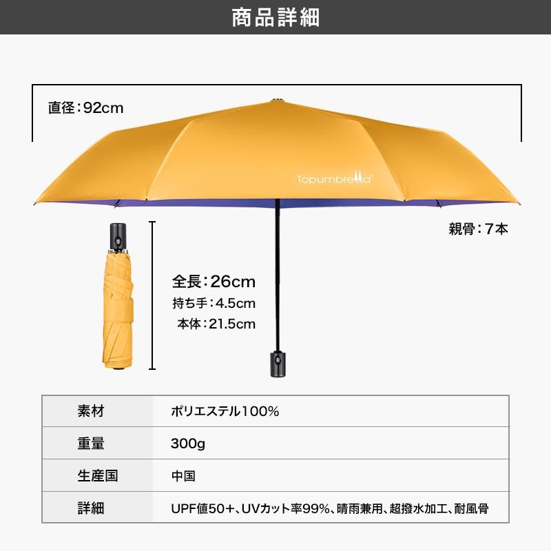 日傘 完全遮光 折りたたみ傘 折りたたみ メンズ レディース キッズ 軽量 自動開閉 おしゃれ ワンタッチ 超軽量 300g コンパクト 晴雨兼用 超撥水 おすすめ | ブランド登録なし | 14