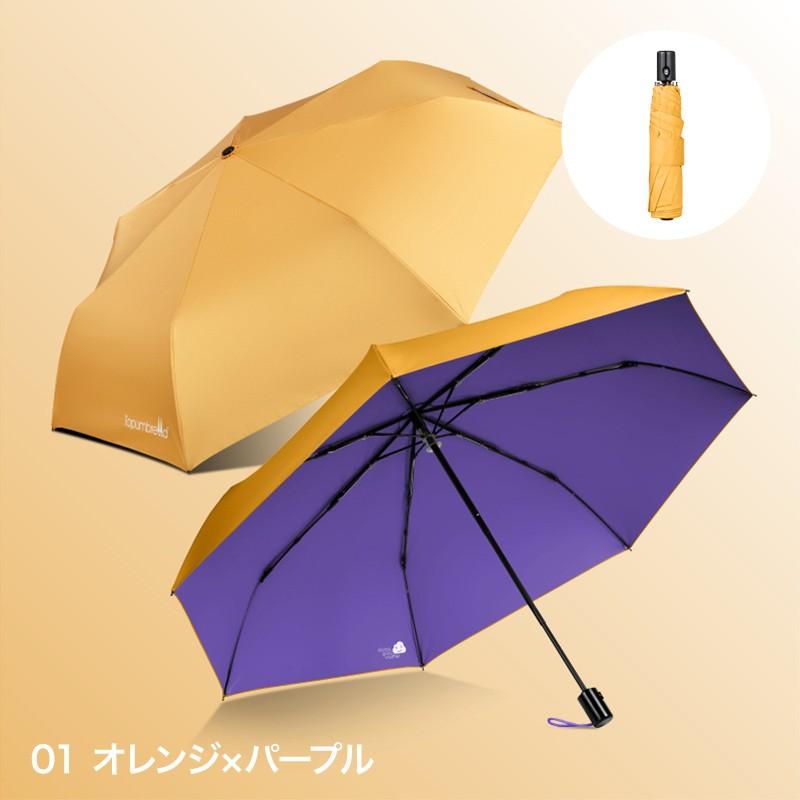日傘 完全遮光 折りたたみ傘 折りたたみ メンズ レディース キッズ 軽量 自動開閉 おしゃれ ワンタッチ 超軽量 300g コンパクト 晴雨兼用 超撥水 おすすめ | ブランド登録なし | 08