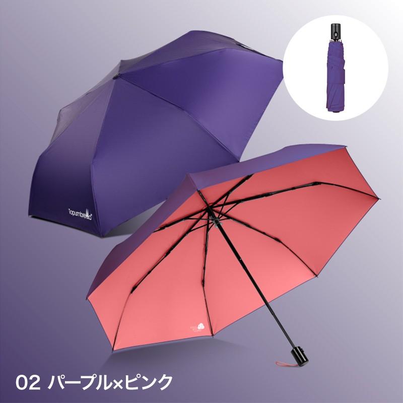 日傘 完全遮光 折りたたみ傘 折りたたみ メンズ レディース キッズ 軽量 自動開閉 おしゃれ ワンタッチ 超軽量 300g コンパクト 晴雨兼用 超撥水 おすすめ | ブランド登録なし | 09
