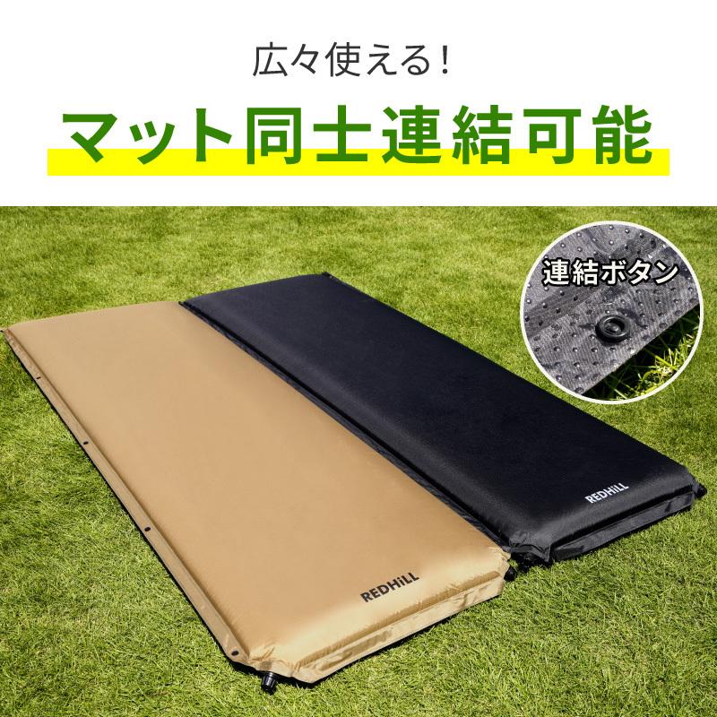 REDHiLL キャンプマット 厚手 安い ウレタンマット 車中泊 エアー