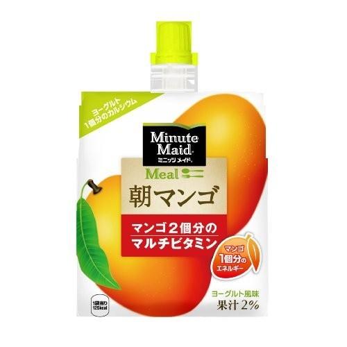 コカ コーラ ミニッツメイド 朝マンゴ ゼリー 180mlパウチ 6個 Www Mohmmadiyon Com