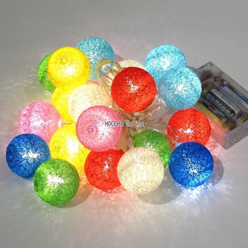 Ledコットンボール キャンディカラー Main Doener De