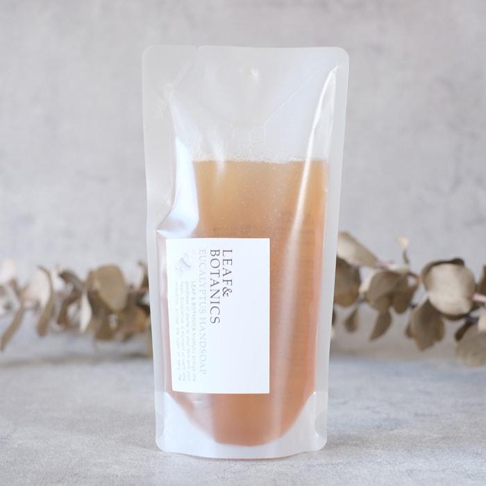 LEAF&BOTANICS 松山油脂 ハンドソープ ユーカリ 詰め替え用