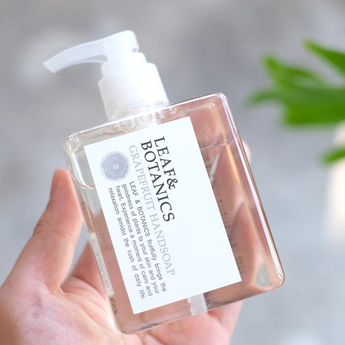 LEAF&BOTANICS 松山油脂 ハンドソープ グレープフルーツ リーフアンド