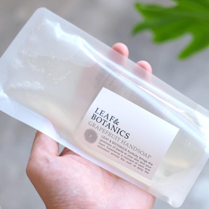 松山油脂 ハンドソープ グレープフルーツ 詰め替え用 エッセンシャルオイル アロマ LEAF&BOTANICS  230ml | LEAF&BOTANICS | 03