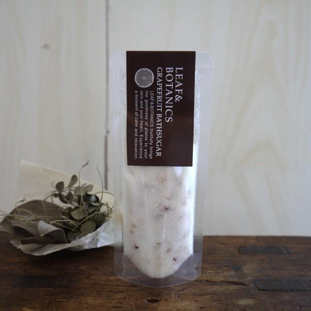 松山油脂 入浴剤 グレープフルーツ バスシュガー Leaf Botanics メール