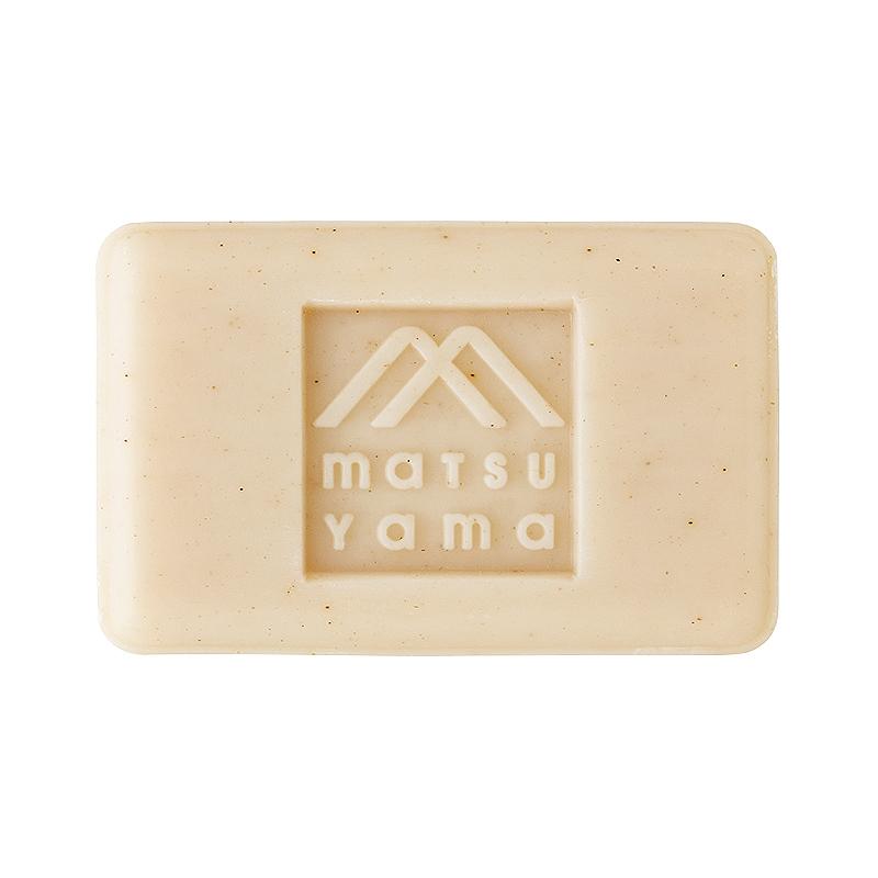 松山油脂 米ぬかせっけん Ｍマーク 石鹸 石けん 乾燥 保湿 潤い 敏感肌 釜焚き製法 天然保湿 メール便 | M-mark | 01