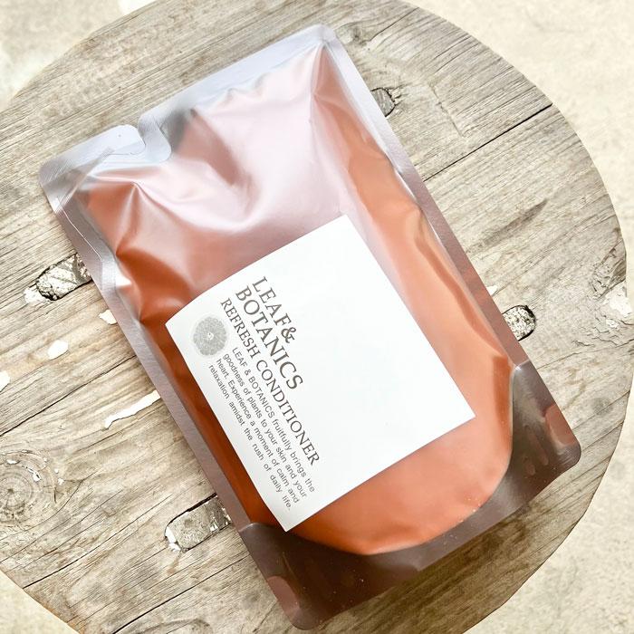 松山油脂 コンディショナー 詰替用 リーフ＆ボタニクス グレープフルーツ ゼラニウム 乾燥 保湿 潤い カラーリング ダメージ | LEAF&BOTANICS | 01