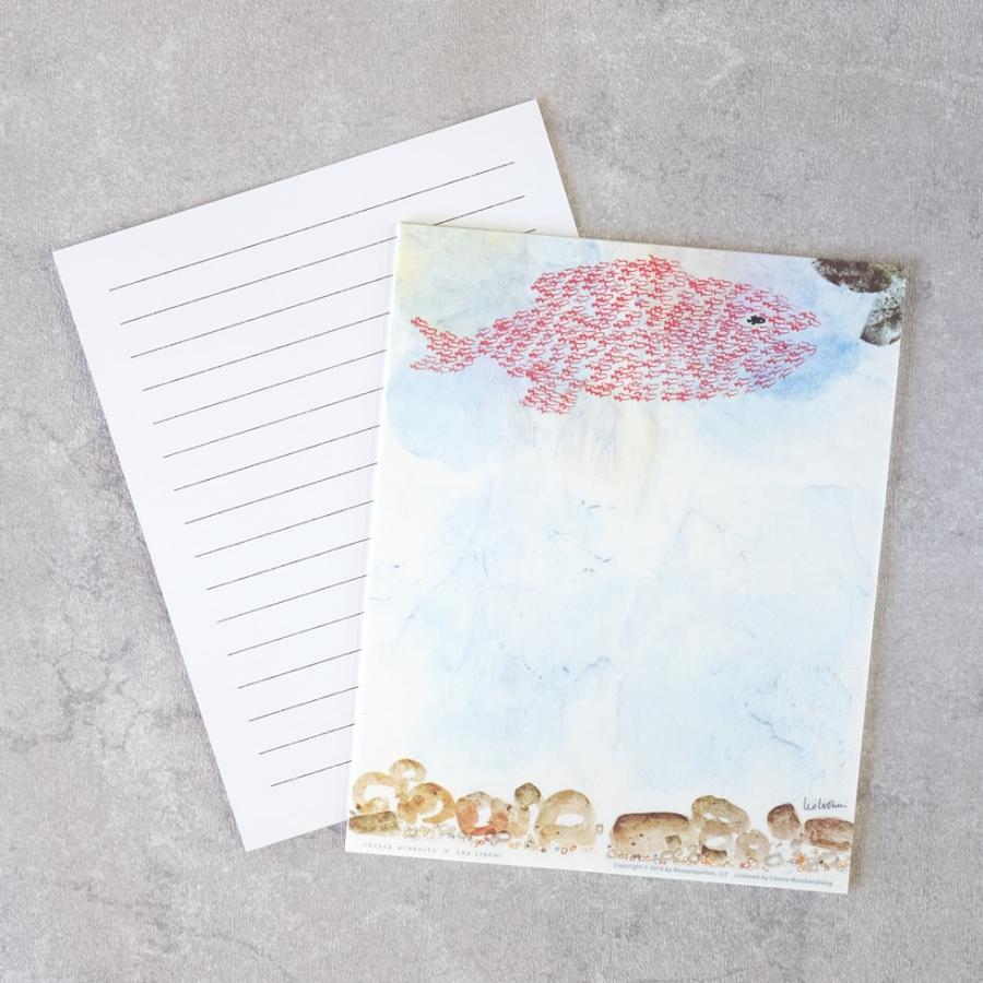 レオレオニ グッズ スイミー レターセット 便箋 和紙 かわいい