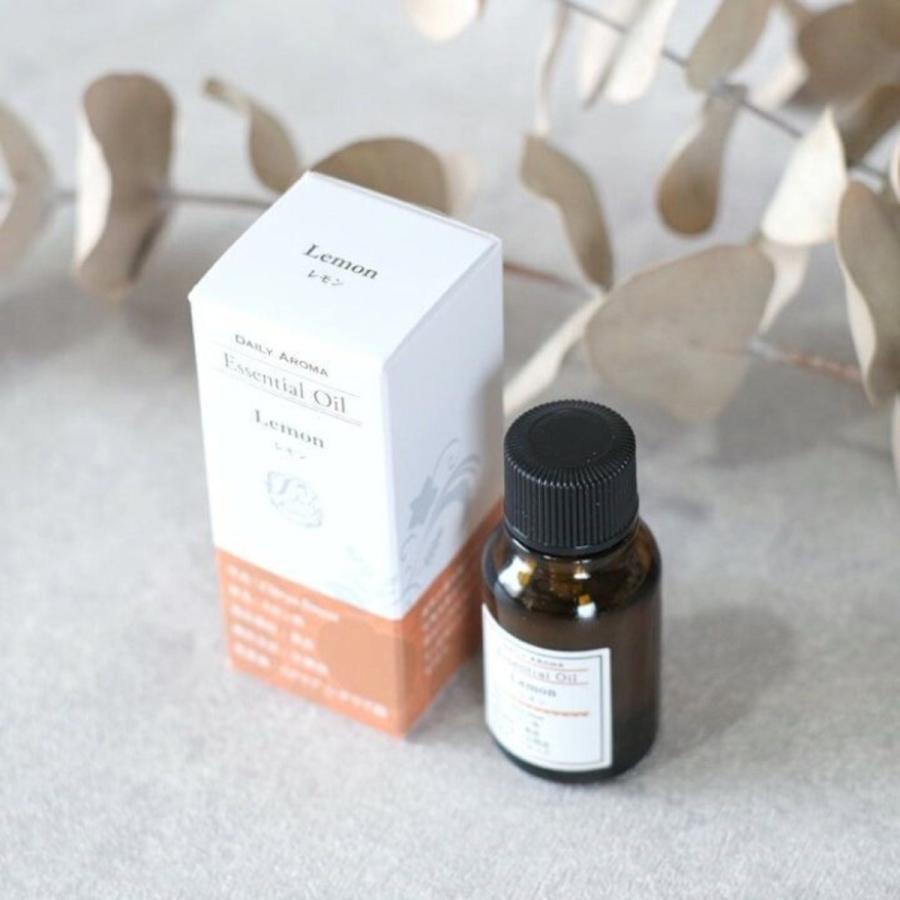 エッセンシャルオイル レモン 精油 AEAJ表示基準適合認定精油 日本