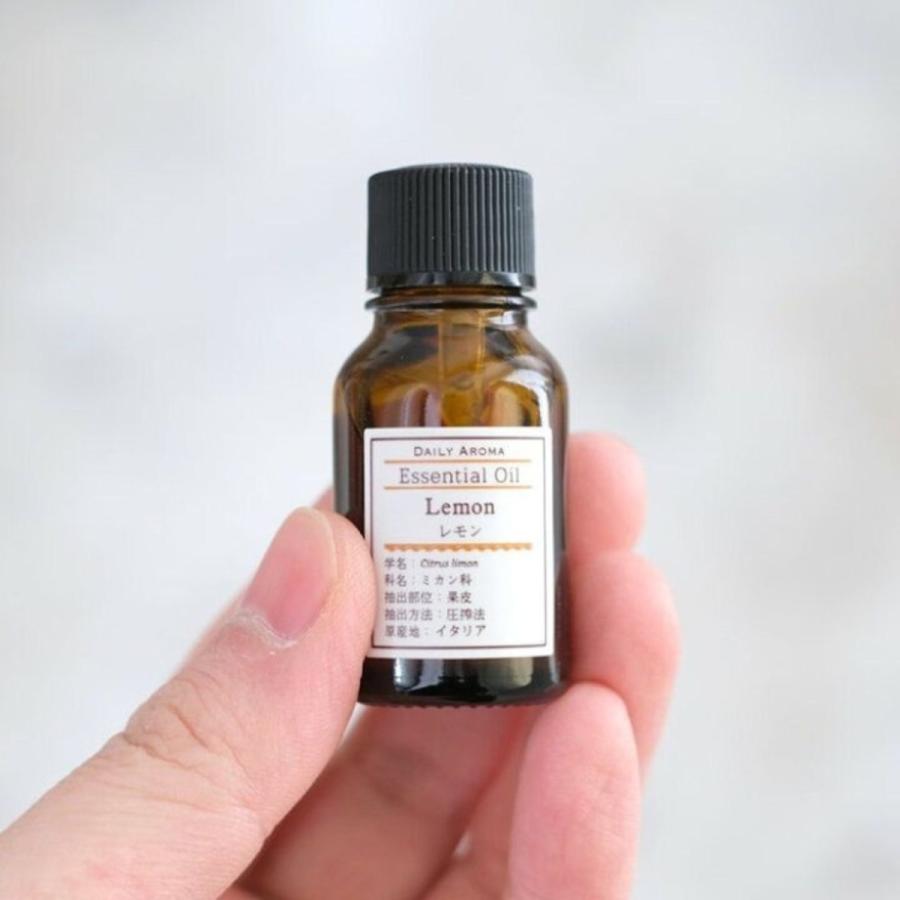 エッセンシャルオイル レモン 精油 AEAJ表示基準適合認定精油 日本