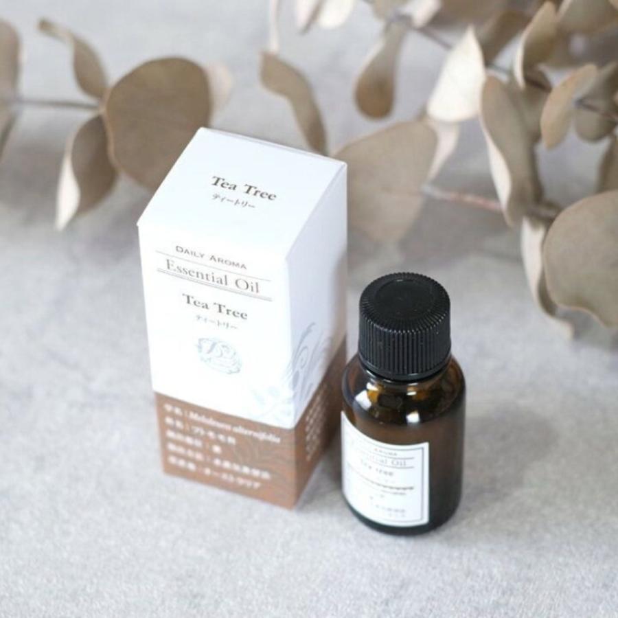 エッセンシャルオイル ティートリー 精油 AEAJ表示基準適合認定精油