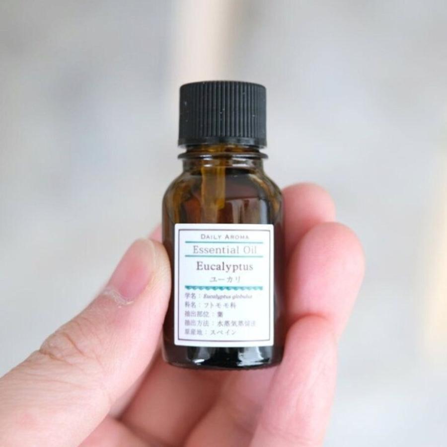 エッセンシャルオイル ユーカリ 精油 AEAJ表示基準適合認定精油 日本