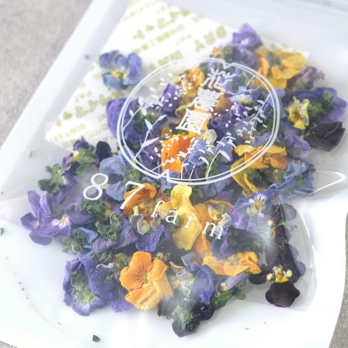 エディブルフラワー ドライ 食用花 食べられる 花 ビオラ ミックス