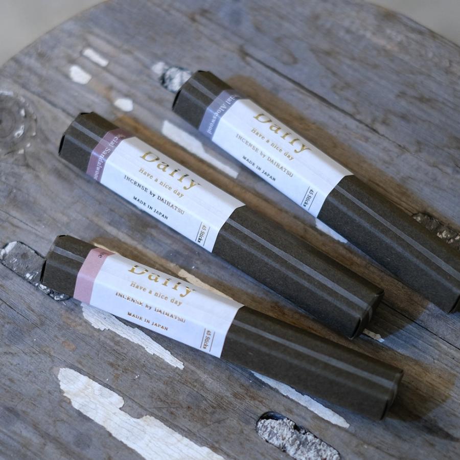 Daily お香 スティック Daily premium INCENSE 45本入 特選沈香 特選
