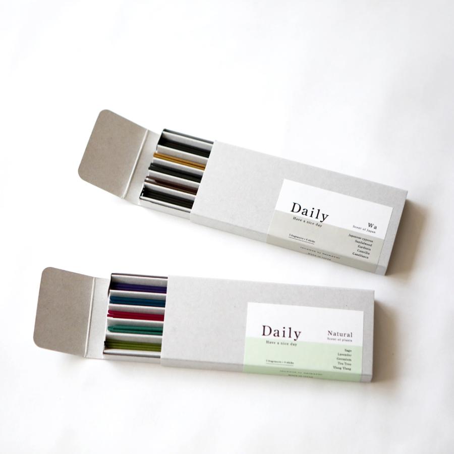 Daily お香 スティック アソート 5種 リラックス daily 30本入 アロマ