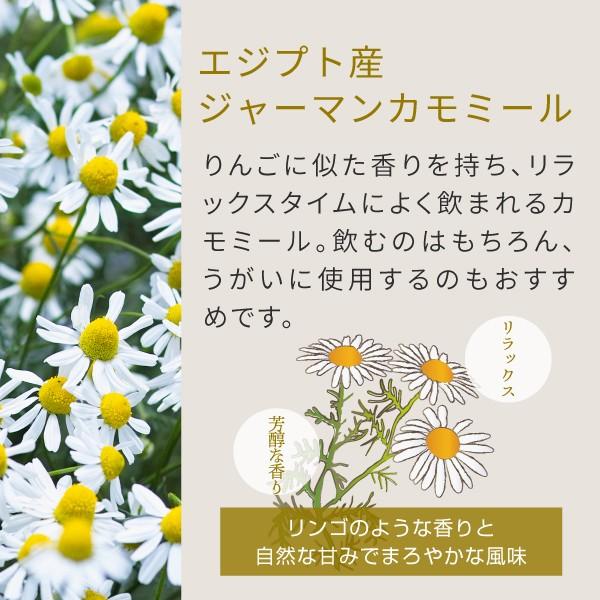 カモミールティー カモミールジャーマン 100g（Chamomile tea）｜hogarakagenki｜03