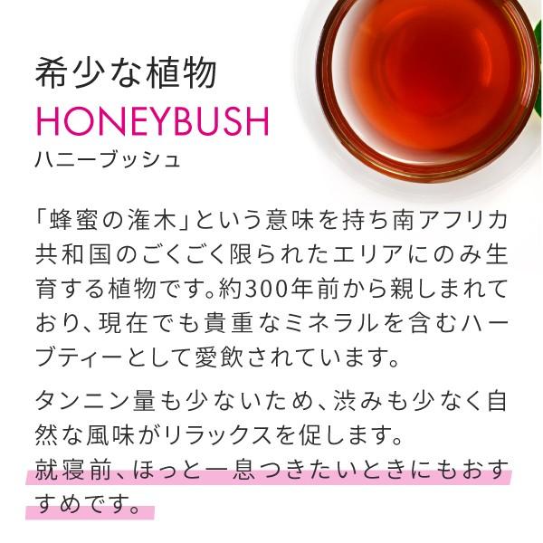 オーガニック ハニーブッシュティー ティーバッグ 2g×50個 有機 ハニーブッシュ の ハーブティー ティーパック 植物由来のティーバッグ | nichie | 04