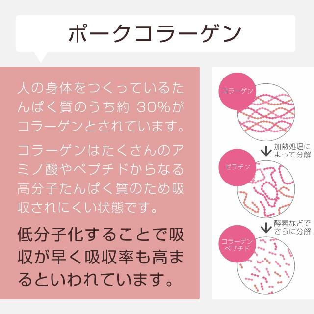 コラーゲン 粉末 500g ポーク サプリメント（コラーゲンペプチド 美容 collagen supplement）｜hogarakagenki｜05