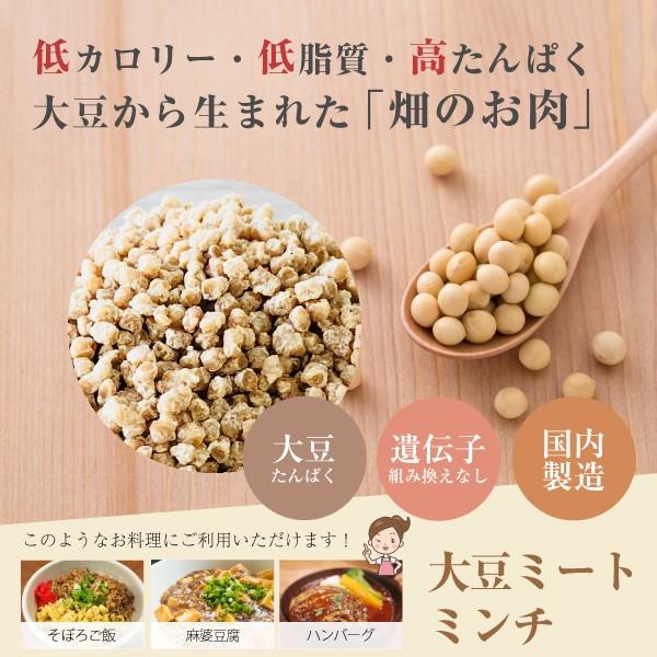 大豆ミート そぼろ ミンチ タイプ 600g （ソイミート べジミート 業務用 Soy meat）｜hogarakagenki｜03