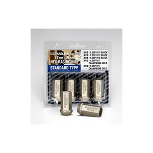 アドバンレーシング　ナット CG+レーザー文字（シャンパンゴールド） | ヨコハマタイヤ