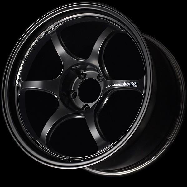 アドバンレーシング RG-D2 １０Ｊ-1８ ADVAN Racing Wheel RGD2 18インチ セミグロスブラック