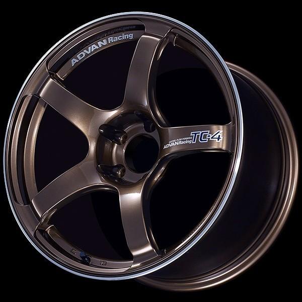 ジ*す様 ADVAN Racing TC4 ホイール 17インチ 4本セット Advan Racing TC-4 SE - 17