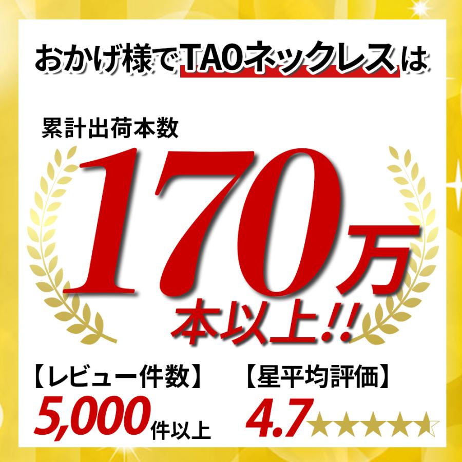 TAO コラントッテ ネックレス AURA マットブラック 磁気 TAO コラントッテ ネックレス AURA マットブラック 磁気