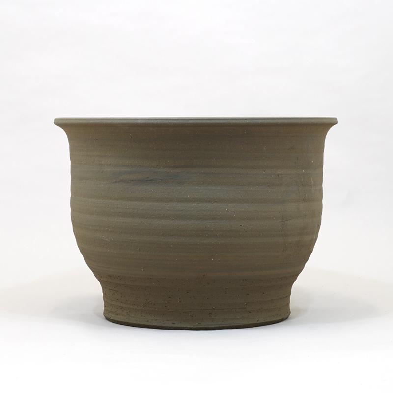 睡蓮鉢13(26L) 尻丸 手造り |  | 01