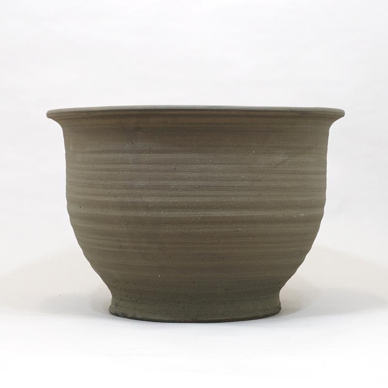 睡蓮鉢15(35L) 尻丸 手造り |  | 02