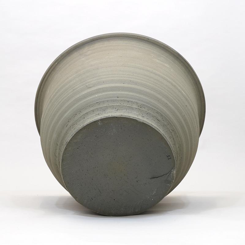 睡蓮鉢15(35L) 尻丸 手造り |  | 03